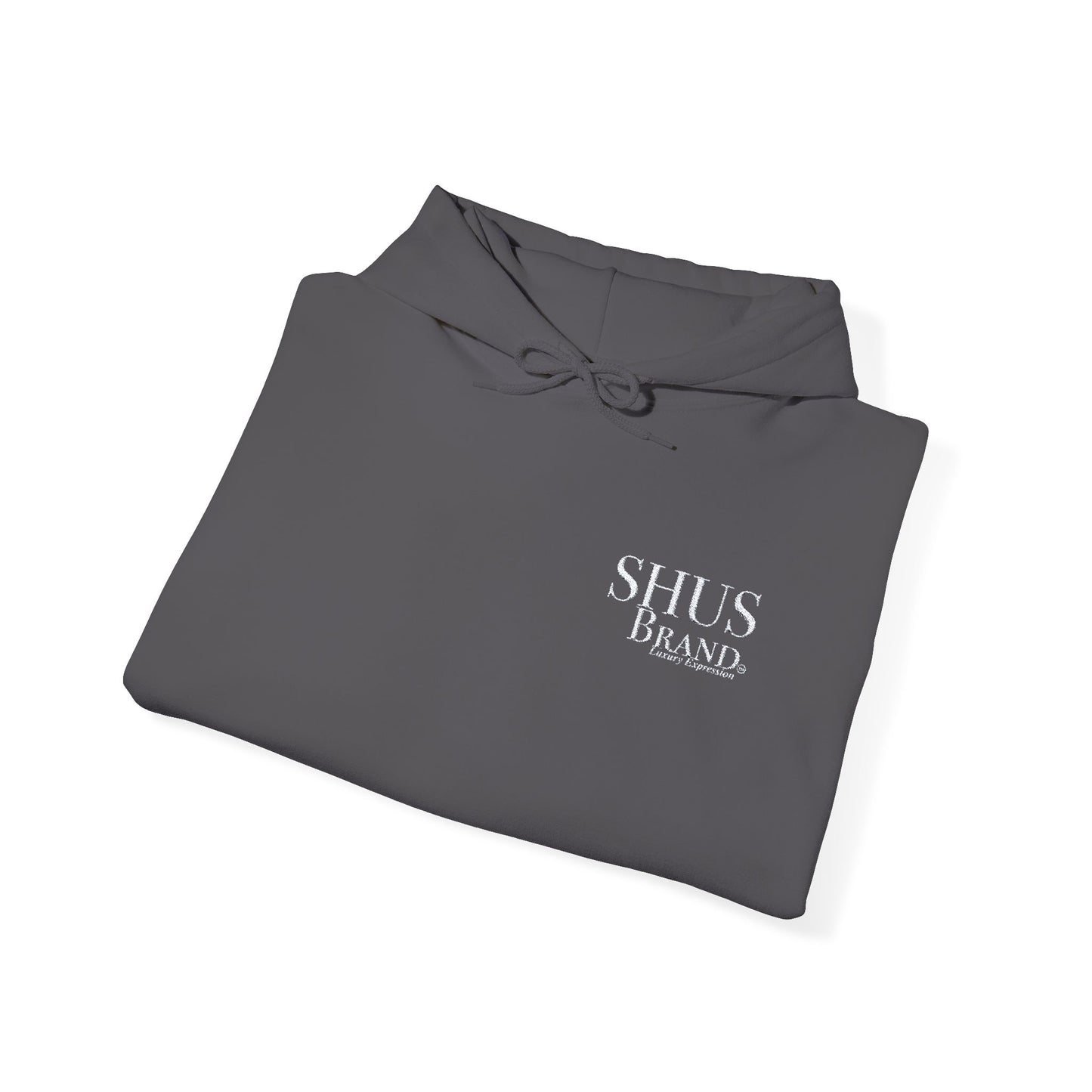 SHUS Brand Luxury Embroidery Unisex Heavy Blend Hooded Sweatshirt