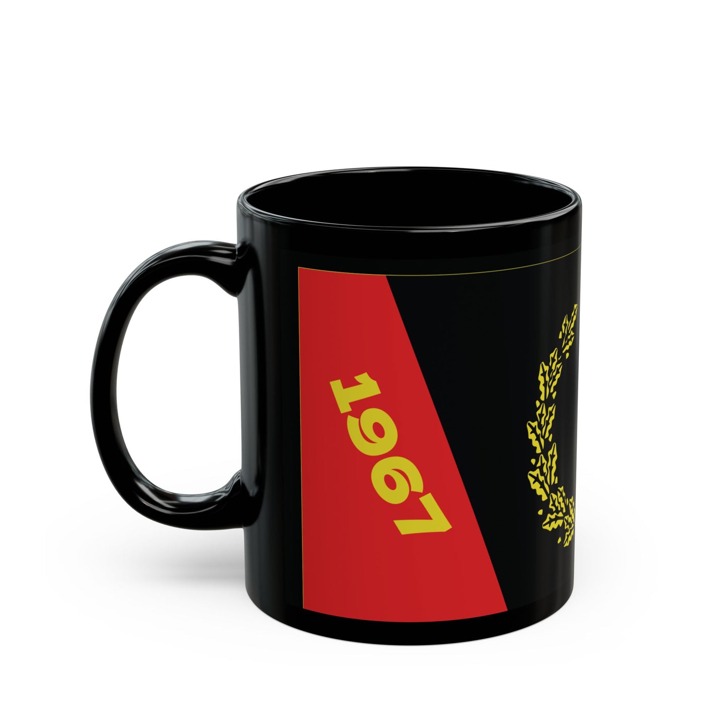 The Black American Heritage flag Coffee Cup
