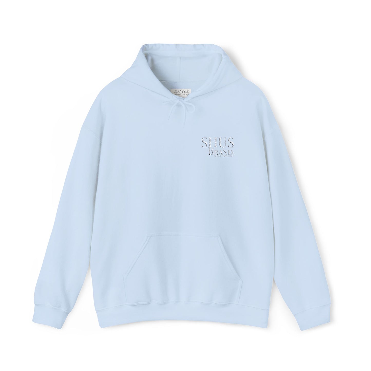 SHUS Brand Luxury Embroidery Unisex Heavy Blend Hooded Sweatshirt