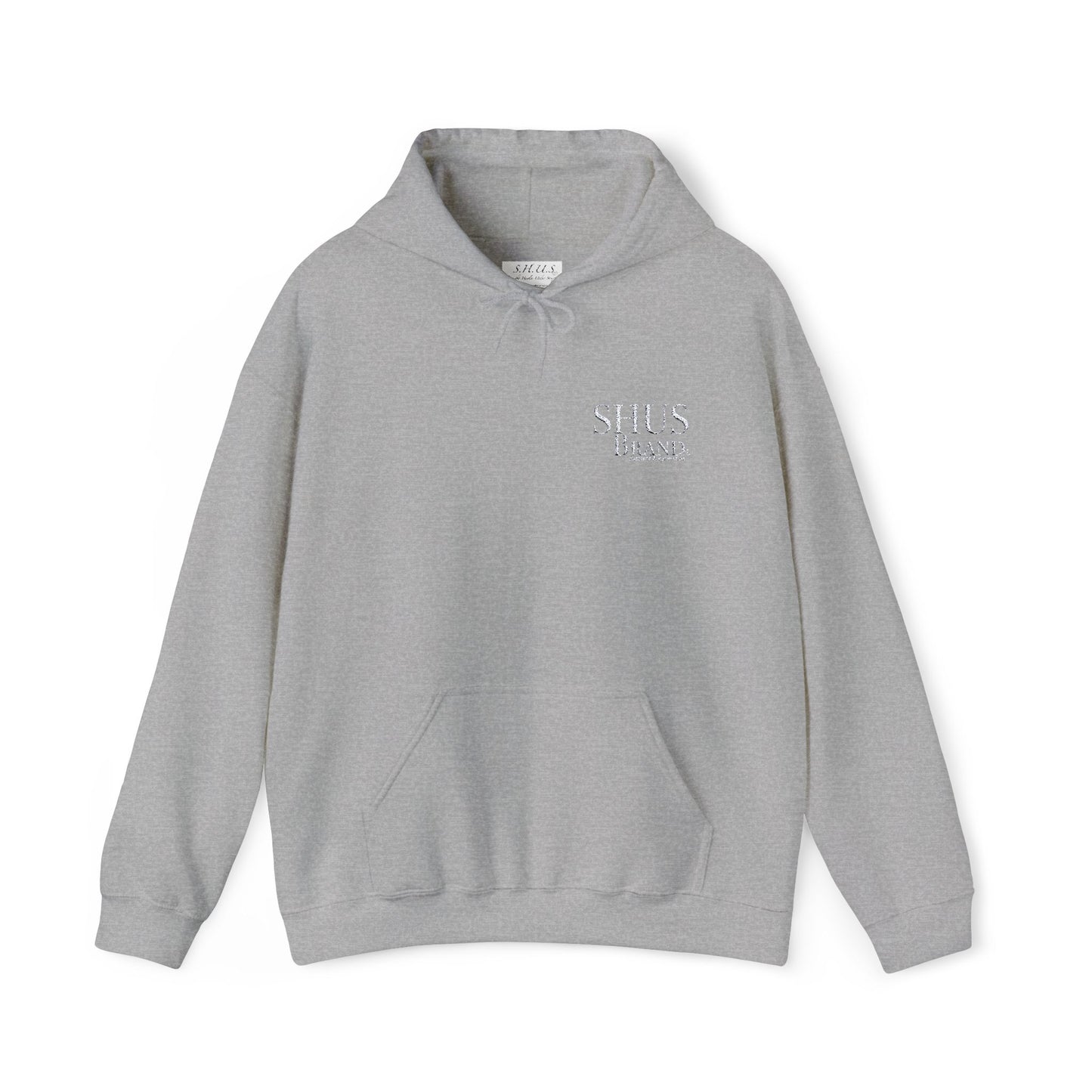 SHUS Brand Luxury Embroidery Unisex Heavy Blend Hooded Sweatshirt