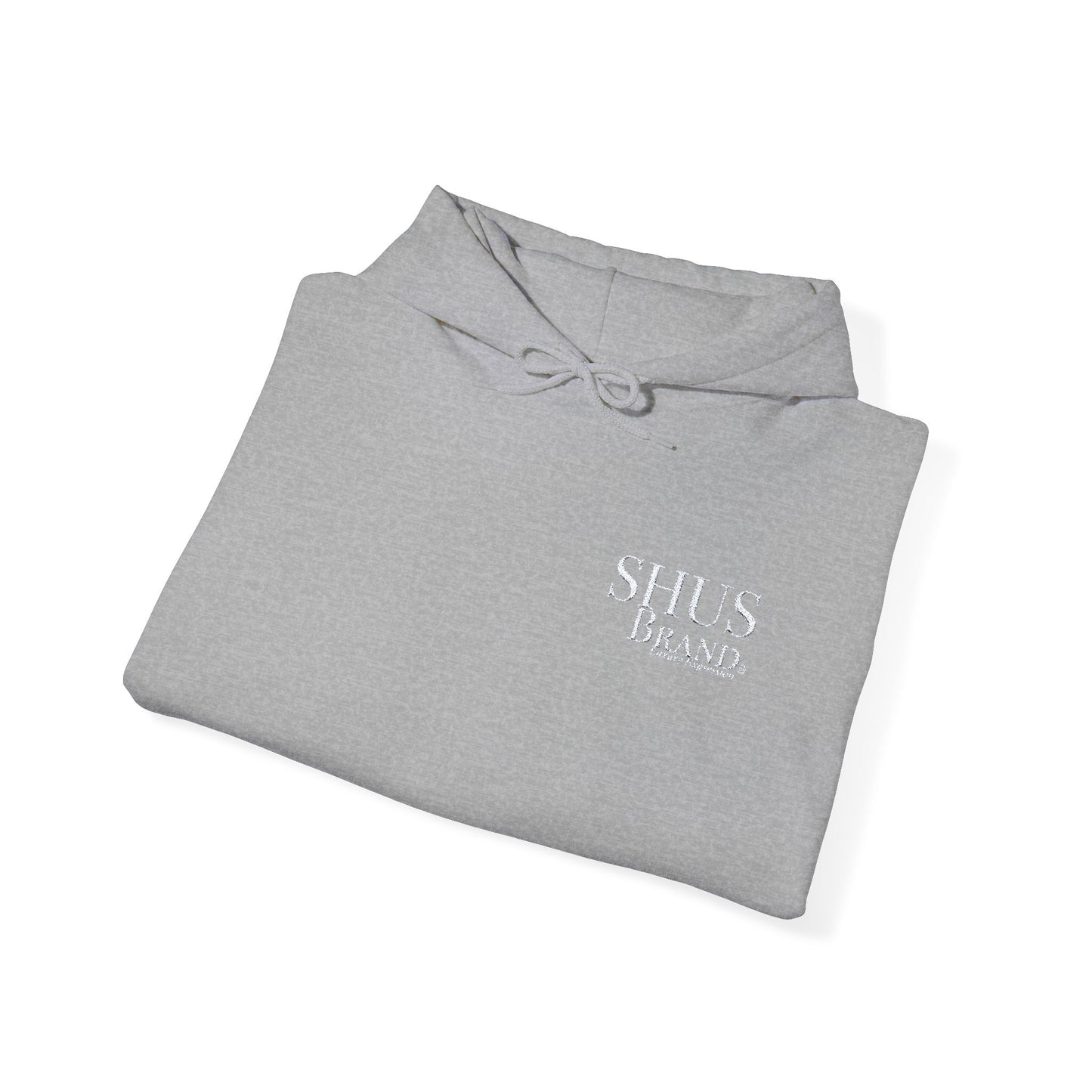 SHUS Brand Luxury Embroidery Unisex Heavy Blend Hooded Sweatshirt
