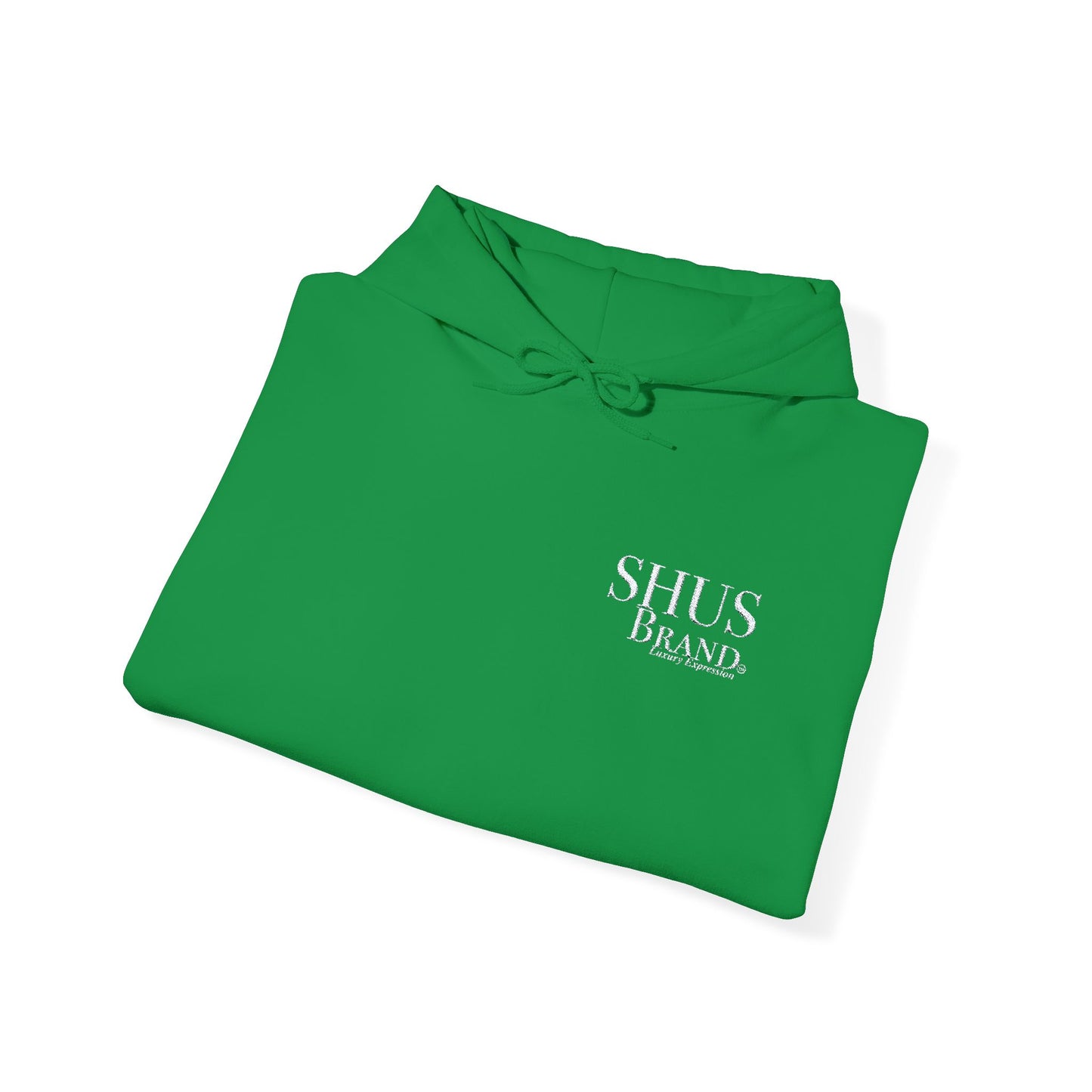 SHUS Brand Luxury Embroidery Unisex Heavy Blend Hooded Sweatshirt