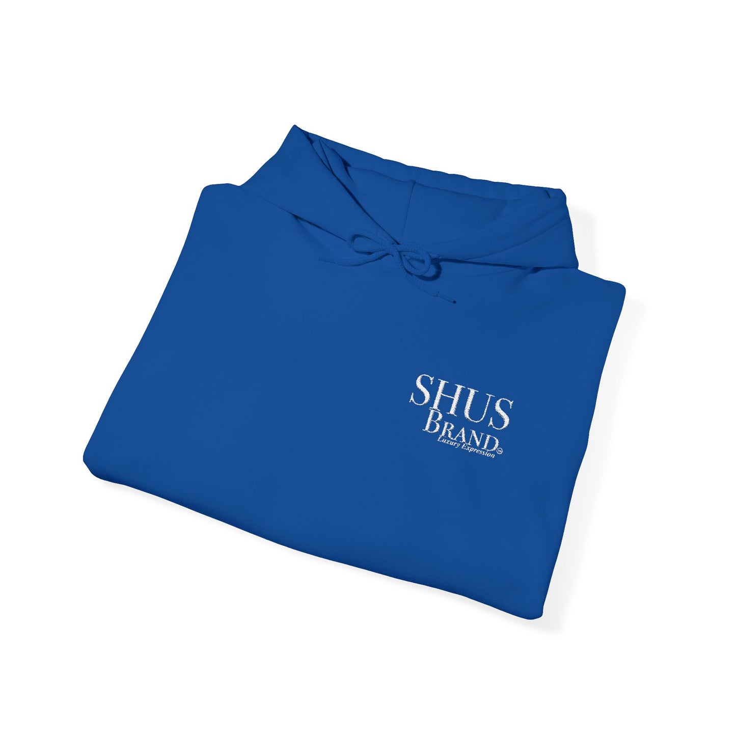 SHUS Brand Luxury Embroidery Unisex Heavy Blend Hooded Sweatshirt