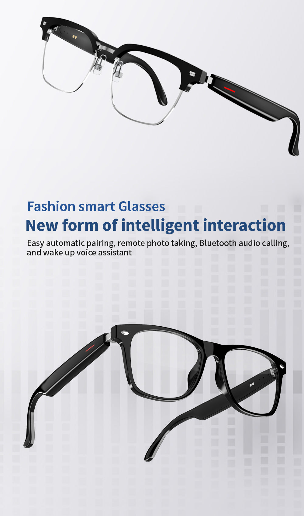 SHUS Brand Luxury Smart Glasses