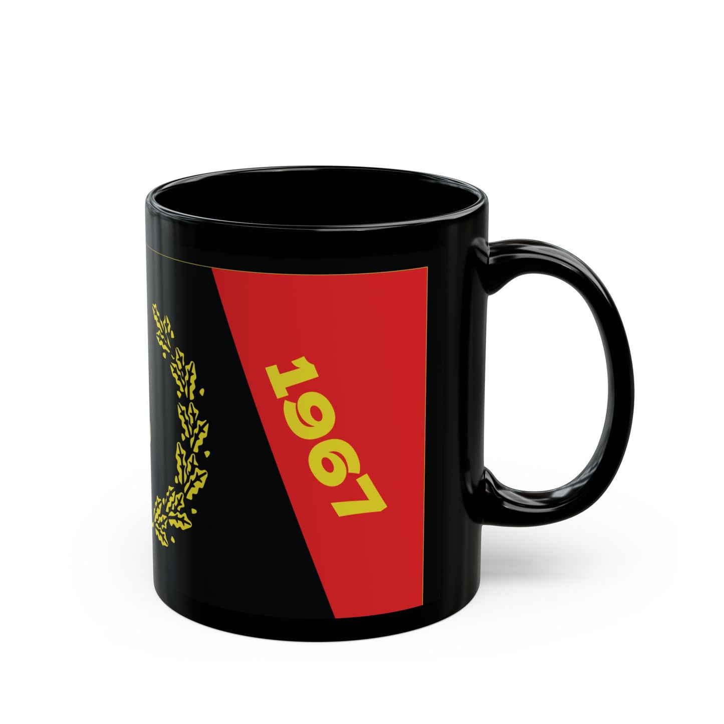 The Black American Heritage flag Coffee Cup