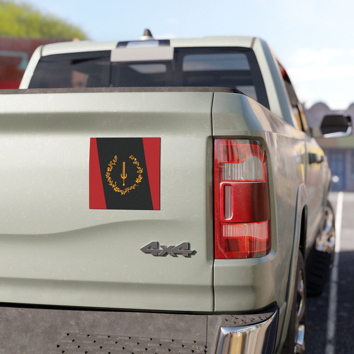 The Black American Heritage flag Stylish Car Magnets