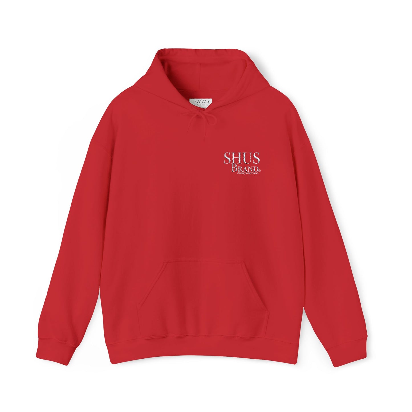 SHUS Brand Luxury Embroidery Unisex Heavy Blend Hooded Sweatshirt