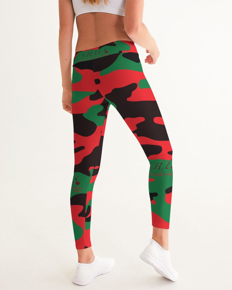 SHUS Brand RBG Camo Luxury Women's Yoga Pants