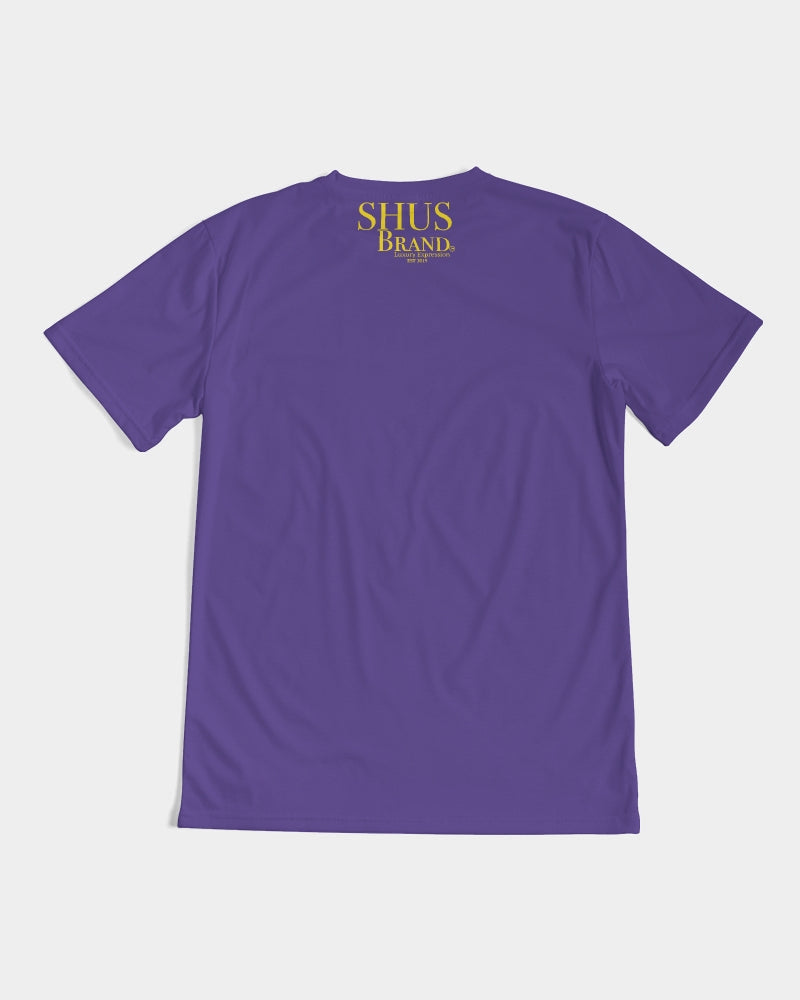 Bitcoin and The Lady in Purple Men's All-Over Print Tee