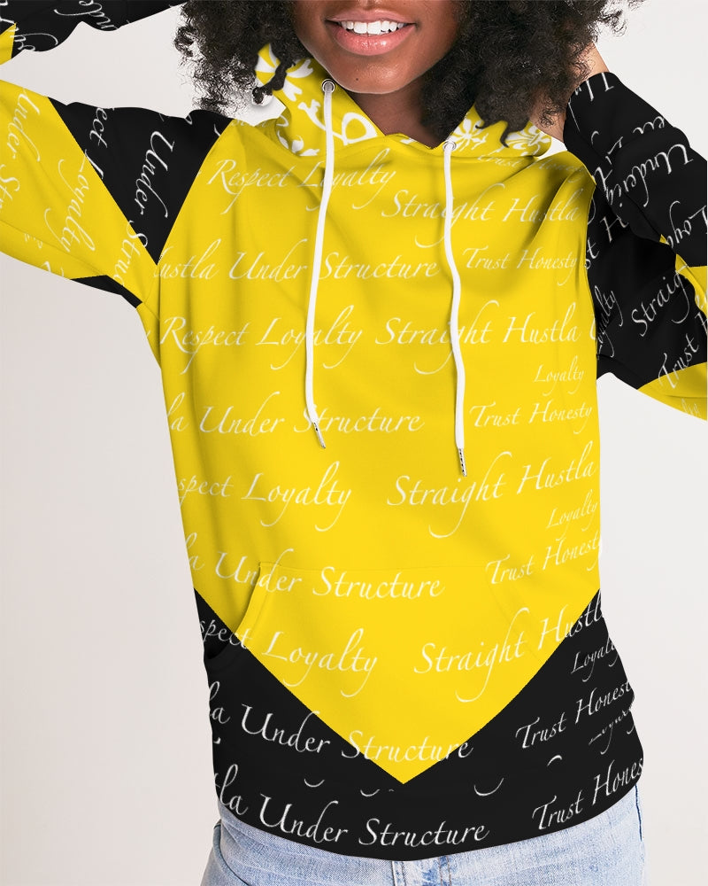 SHUS Brand Dripping Gold luxury Women's Hoodie