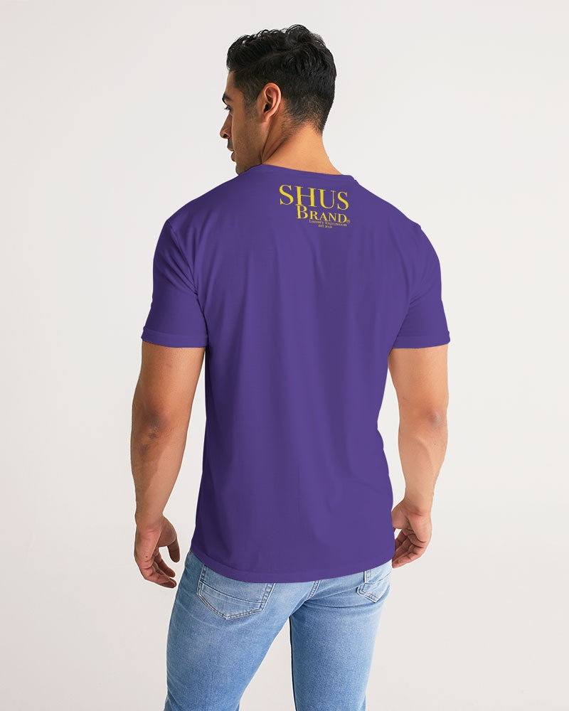 Bitcoin and The Lady in Purple Men's All-Over Print Tee