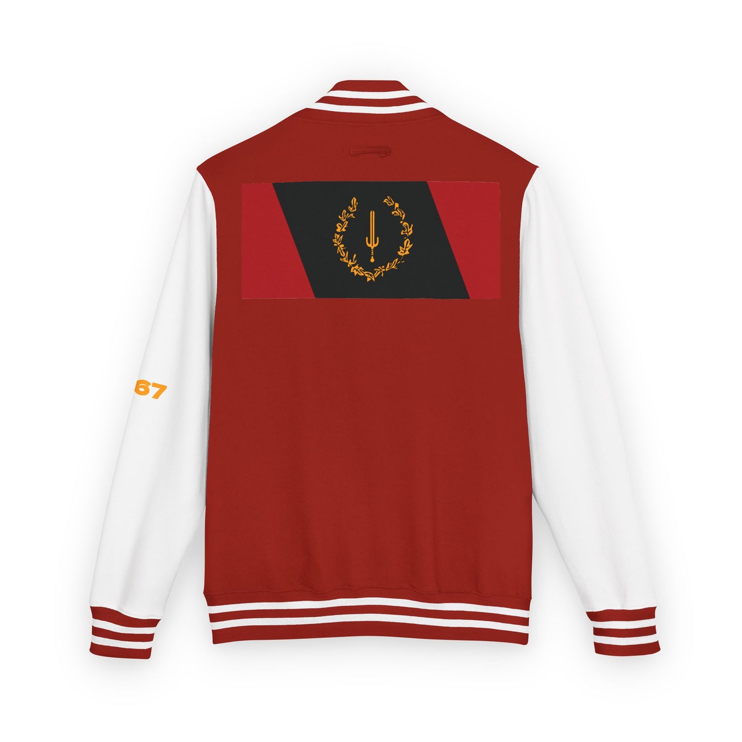The Black American Heritage flag Unisex Letterman Jacket