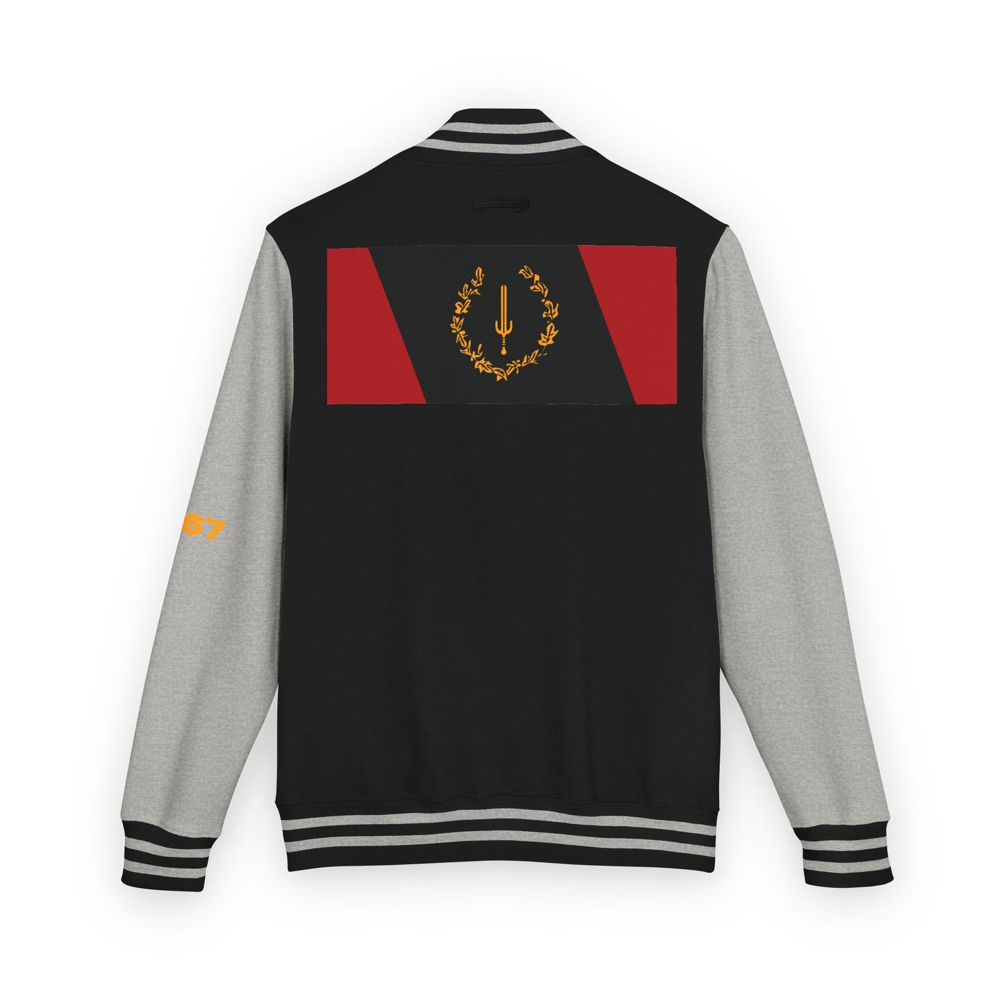 The Black American Heritage flag Unisex Letterman Jacket