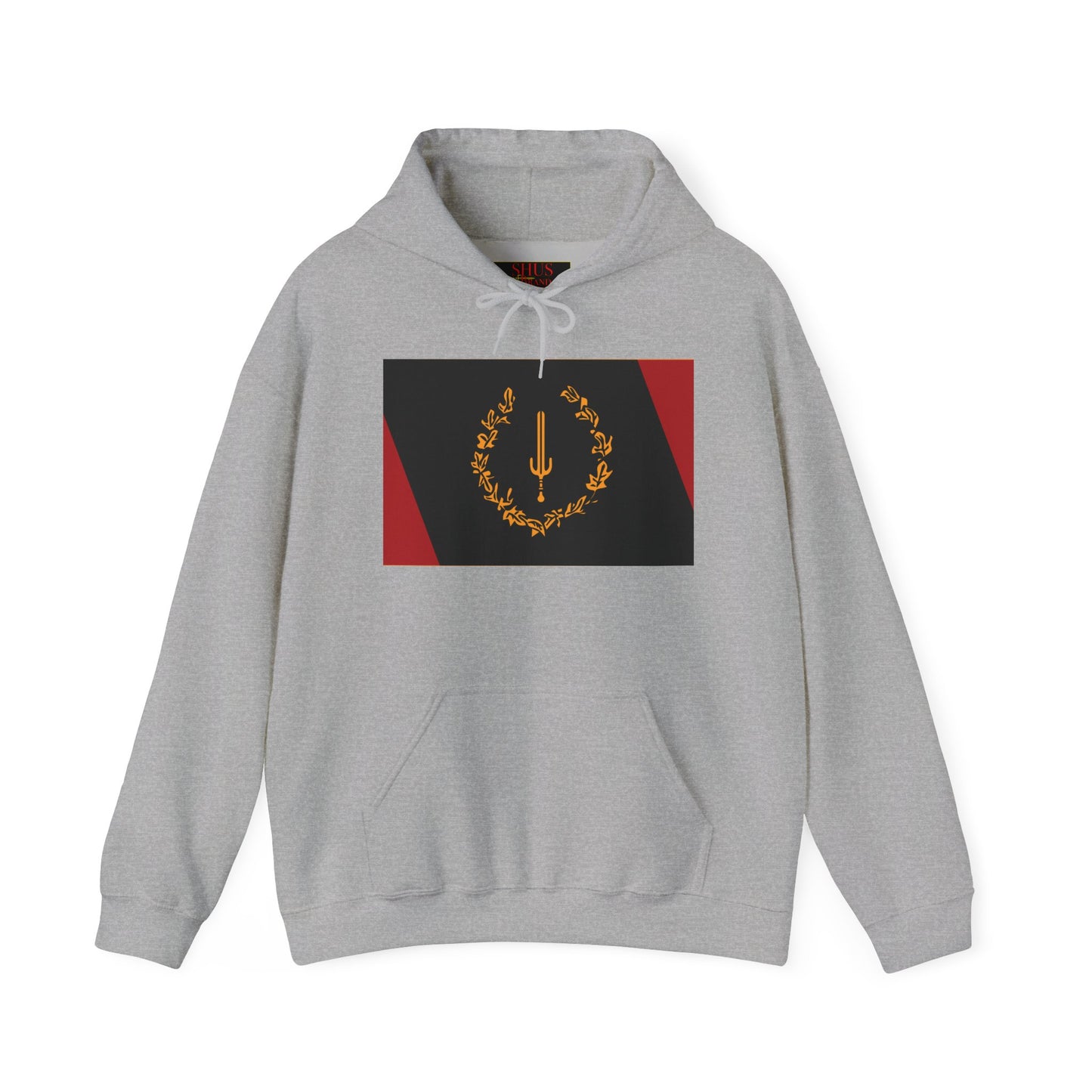 The Black American Heritage flag Luxury Statement Hoodie with Graphic Design, Unisex Pullover