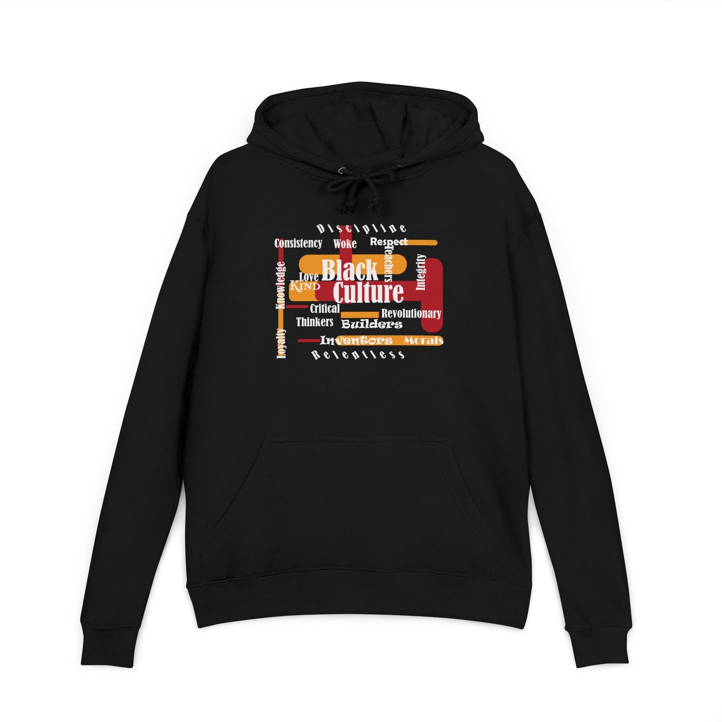 Black Culture Unisex Hoodie, Comfortable Streetwear,  Empowering Fashion, Everyday Apparel