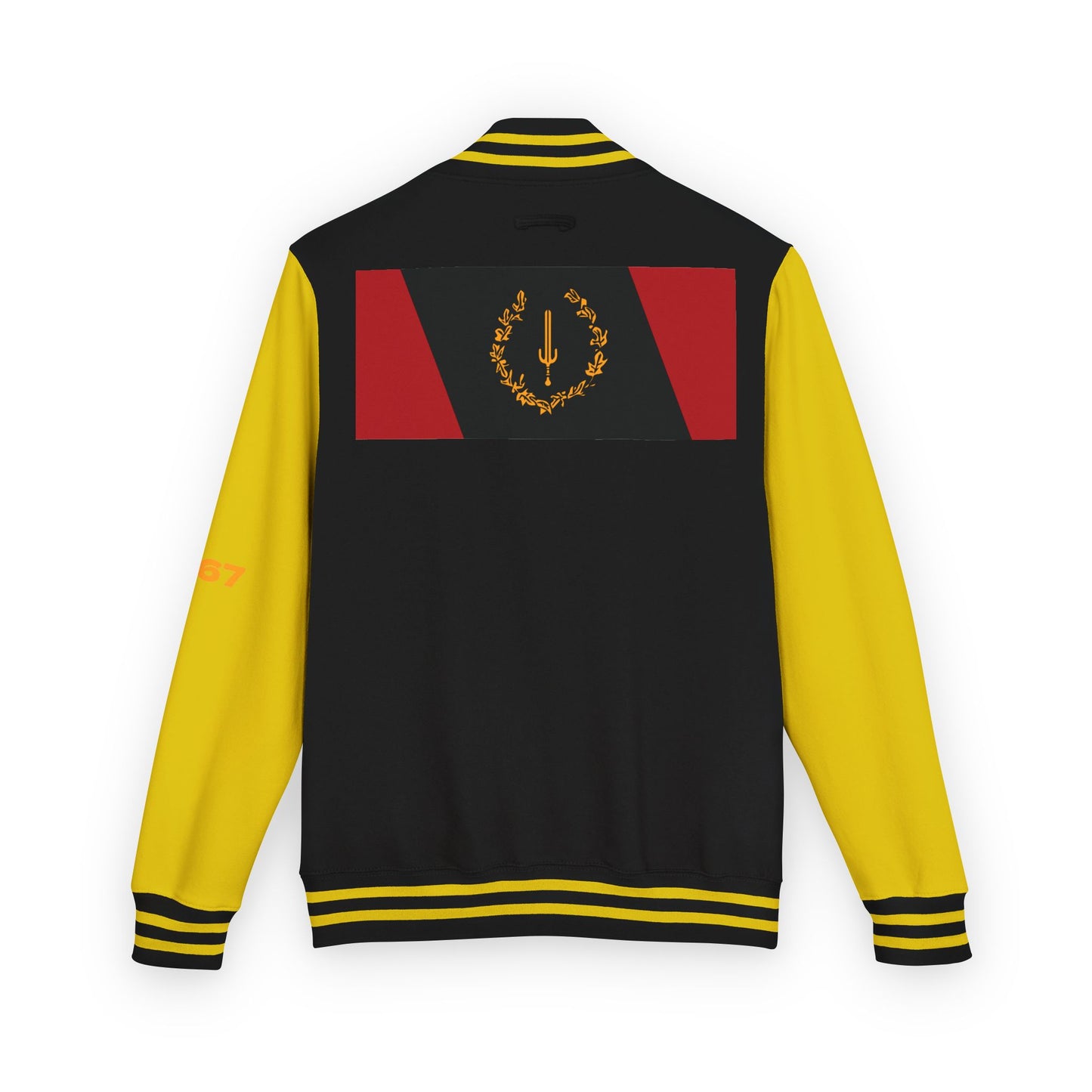 The Black American Heritage flag Unisex Letterman Jacket