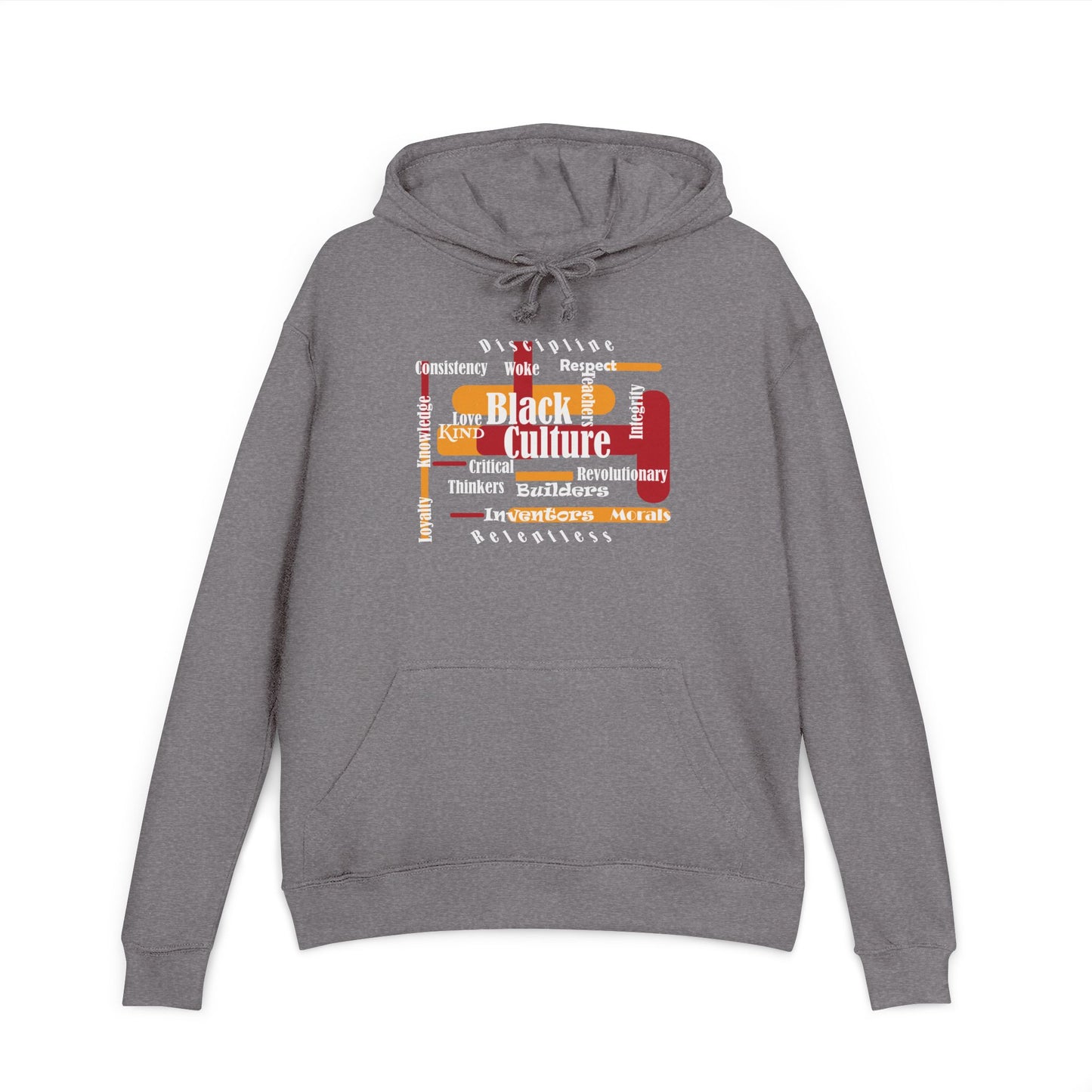 Black Culture Unisex Hoodie, Comfortable Streetwear,  Empowering Fashion, Everyday Apparel