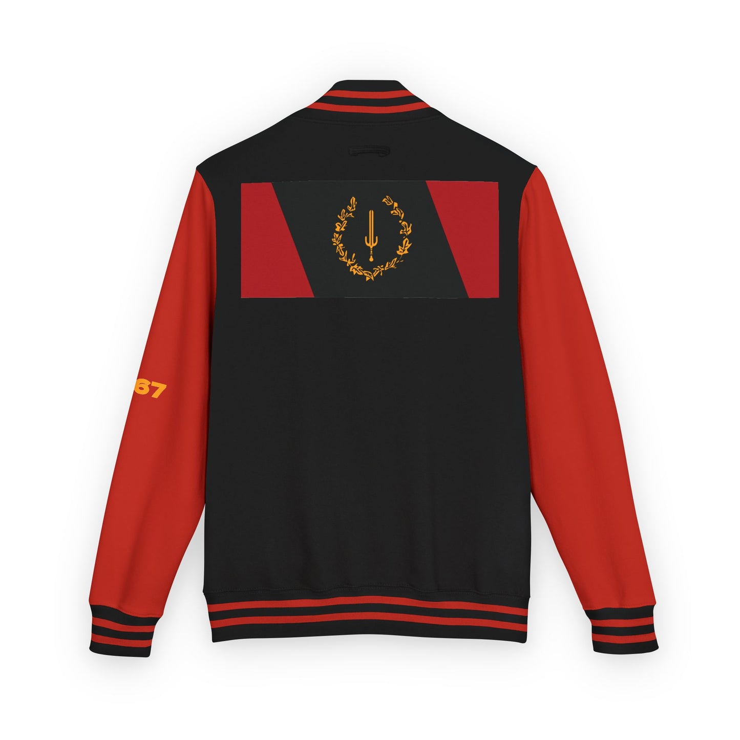 The Black American Heritage flag Unisex Letterman Jacket