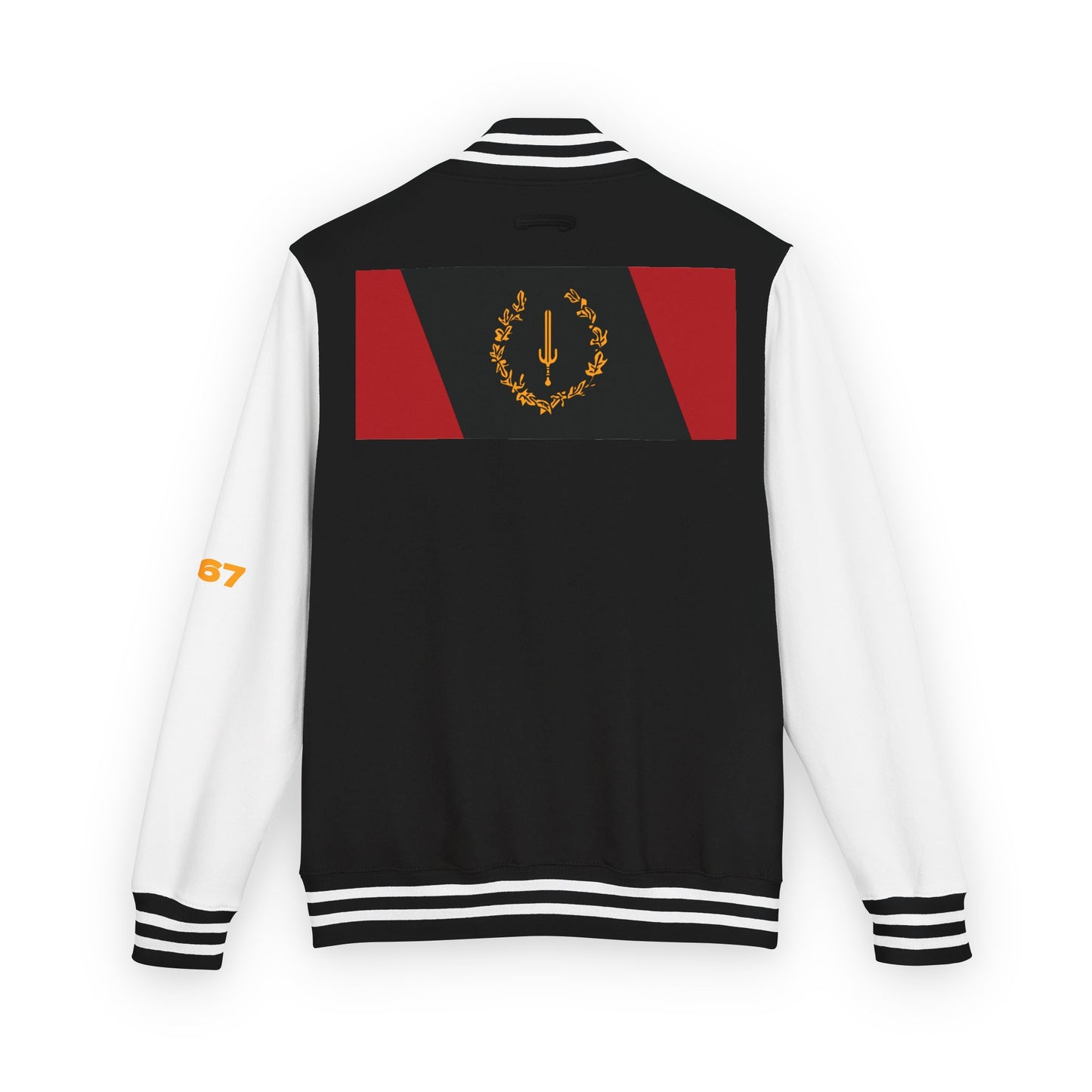 The Black American Heritage flag Unisex Letterman Jacket