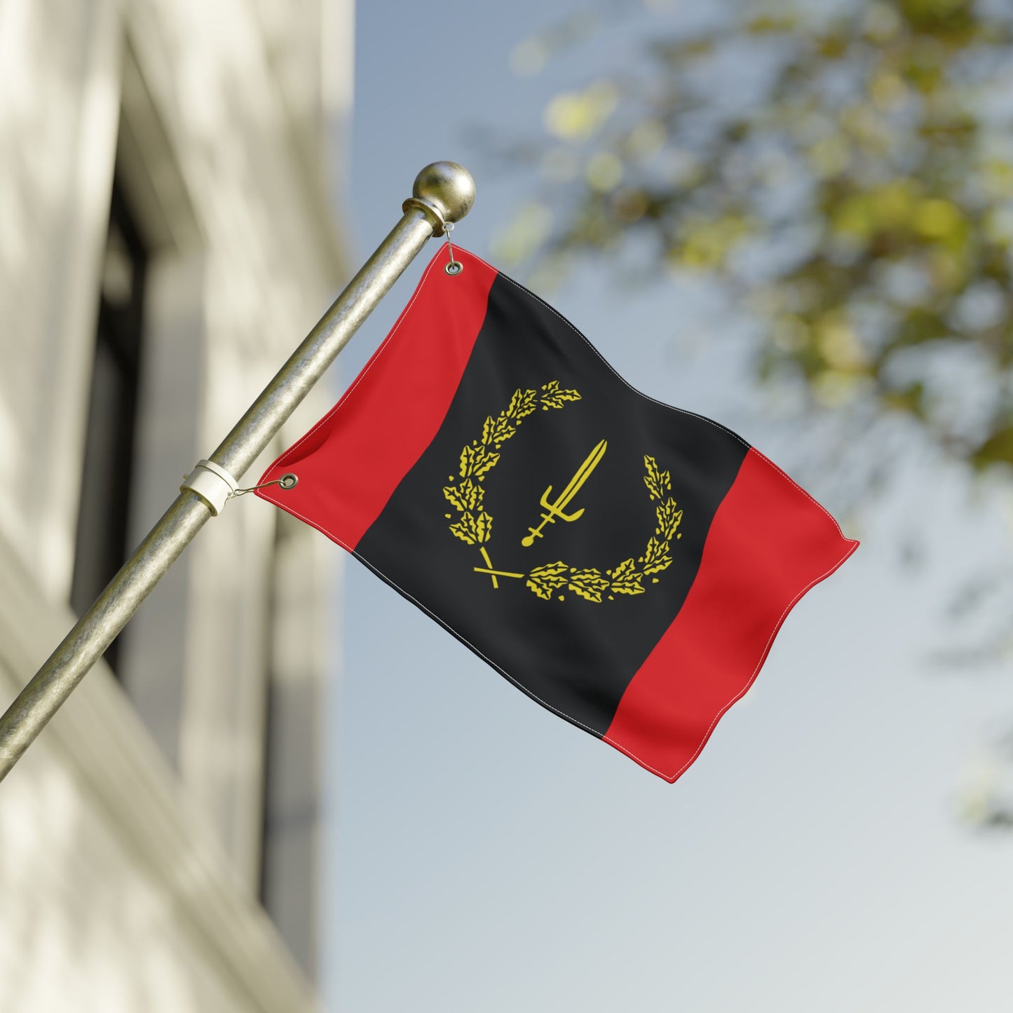 The Black American Heritage Double Sided Decorative Flag