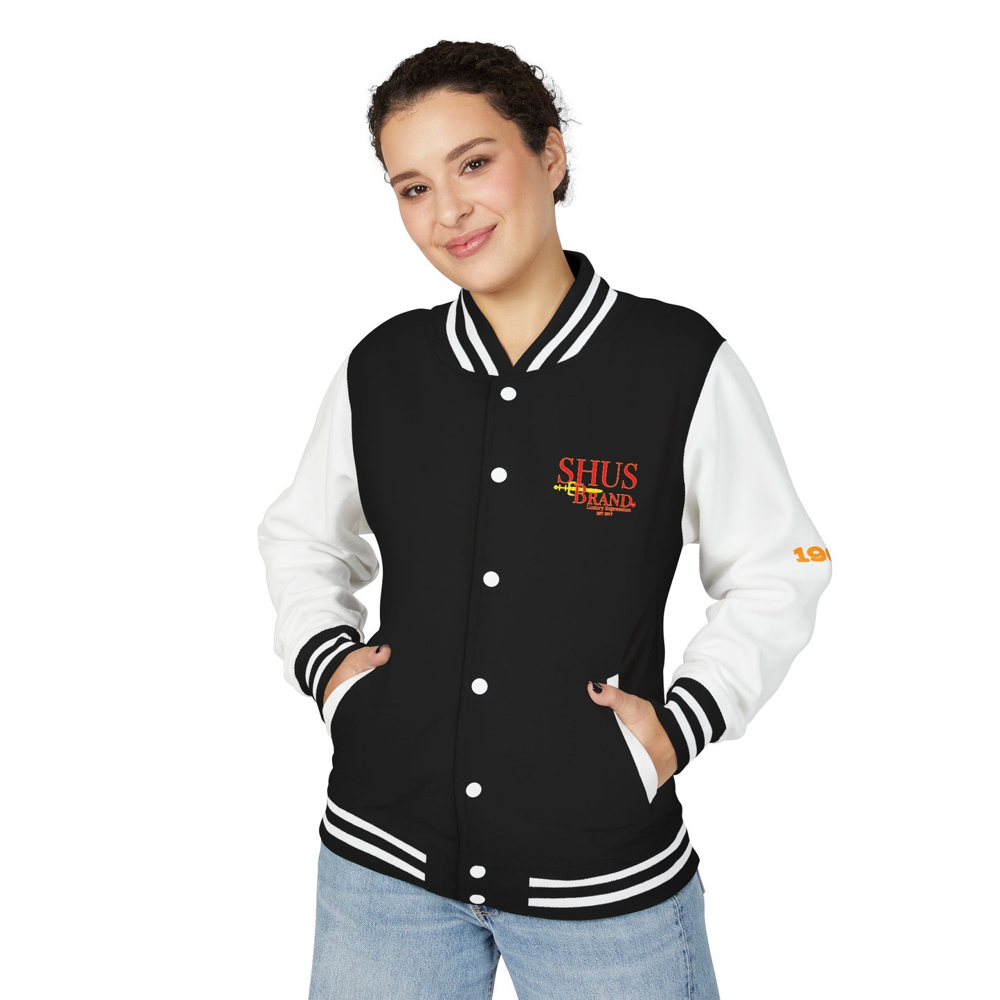 The Black American Heritage flag Unisex Letterman Jacket