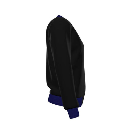 SHUS Brand Women's Reversible 100%  Silk Bomber Jacket