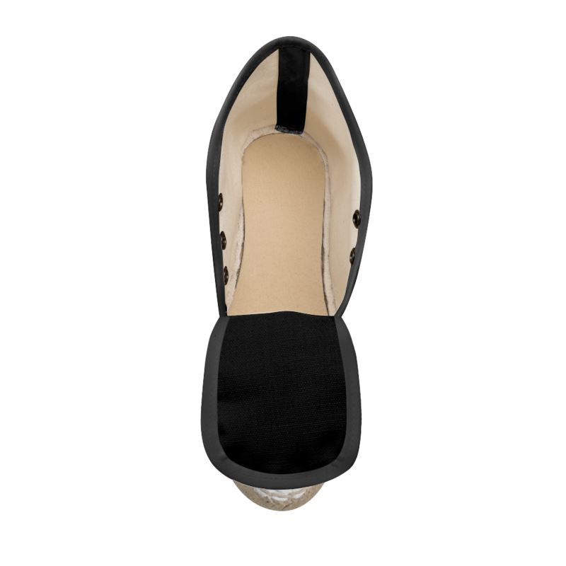 SHUS Brand Ladies luxury Wedge Espadrilles "BLACK"