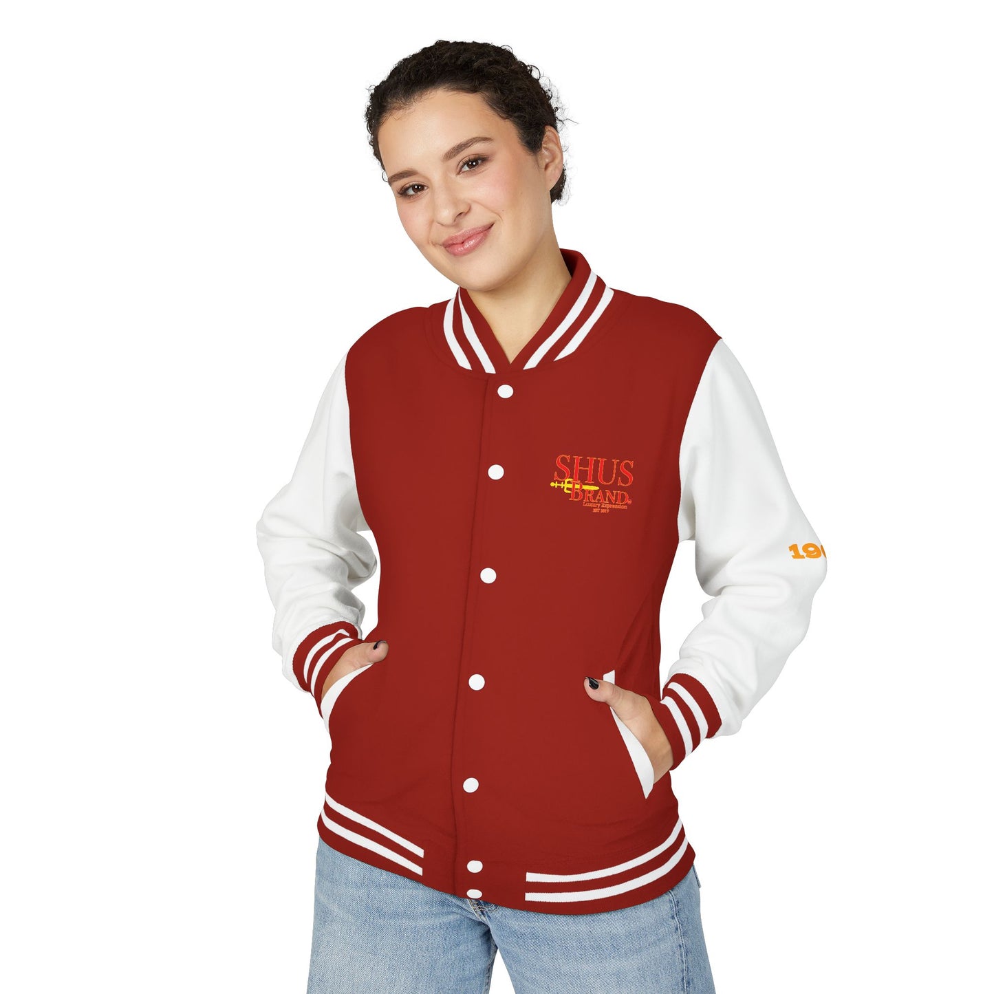 The Black American Heritage flag Unisex Letterman Jacket
