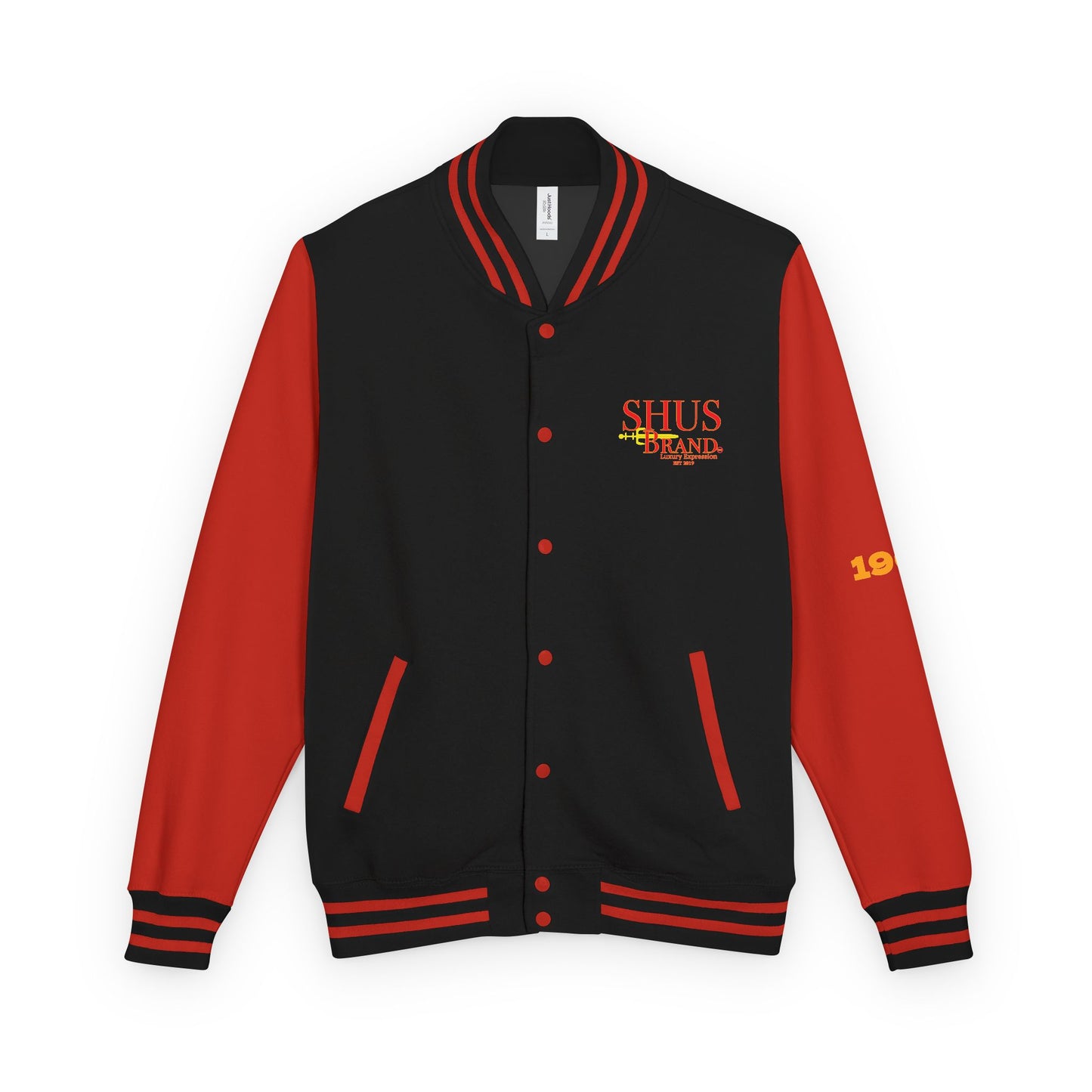 The Black American Heritage flag Unisex Letterman Jacket