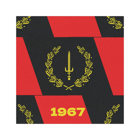 The Black American Heritage flag Car Magnets