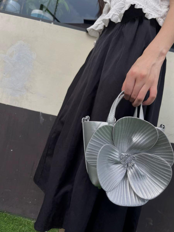 Luxury flower handbag shoulder crossbody chain bag