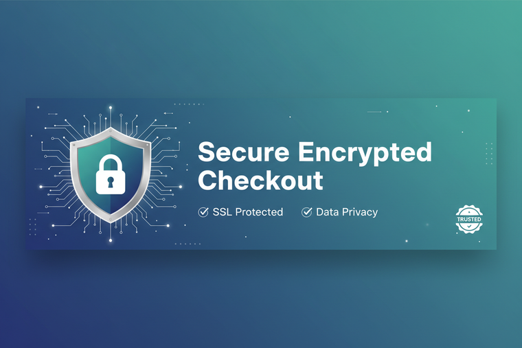 Secure Encrypted Checkout Banner