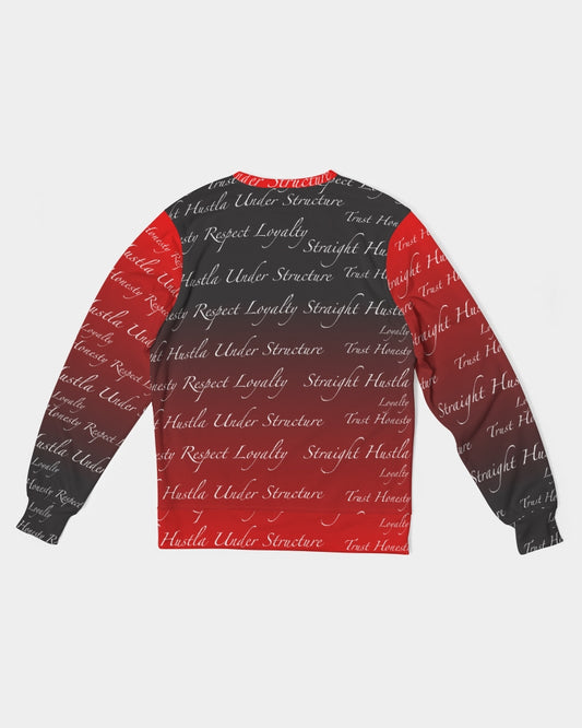 SHUS Brand Trust Luxury Men's Classic French Terry Crewneck Pullover