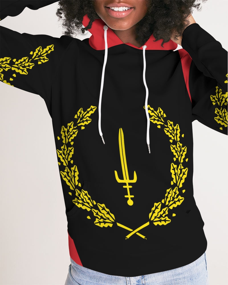 The Black American Heritage flag Luxury Women's Hoodie