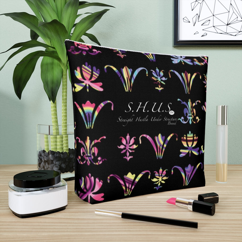 SHUS Brand Luxury Cotton Cosmetic Bag