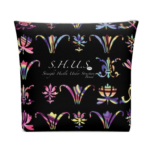 SHUS Brand Luxury Cotton Cosmetic Bag