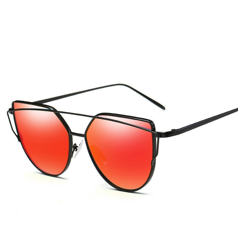 Female Vintage Gold Sunglasses