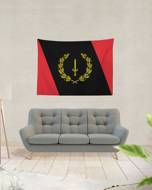 The Black American Heritage flag Luxury Tapestry 80"x60"