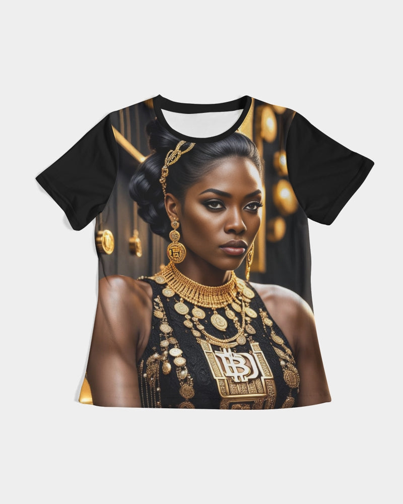 The Bitcoin Gal Women's All-Over Print Tee