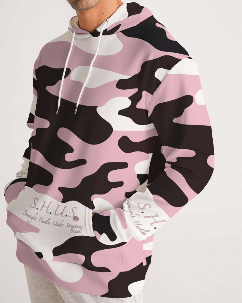 SHUS Brand Pink & Ready Camo Men's luxury Hoodie