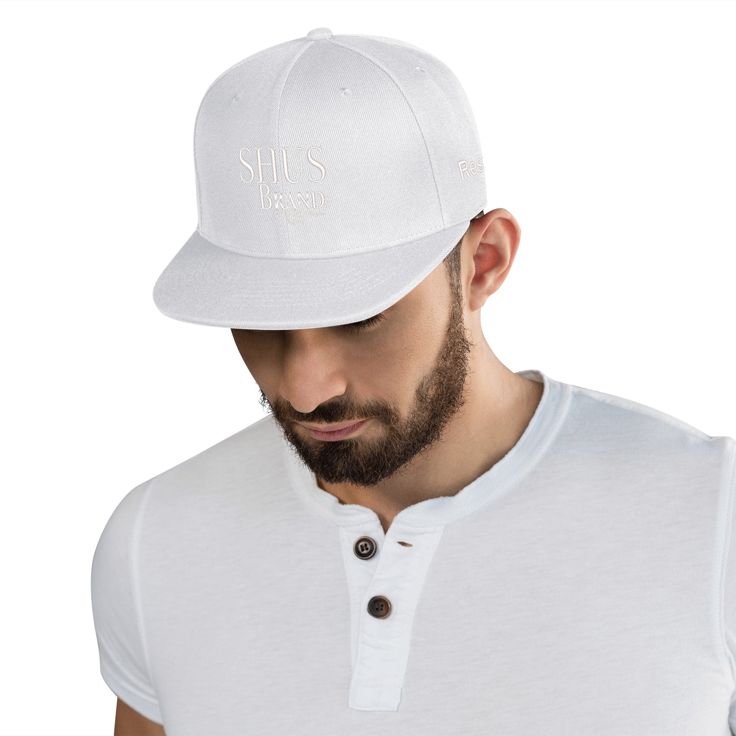 SHUS Brand Luxury Expression All Over Embroidered Hip-hop Hats