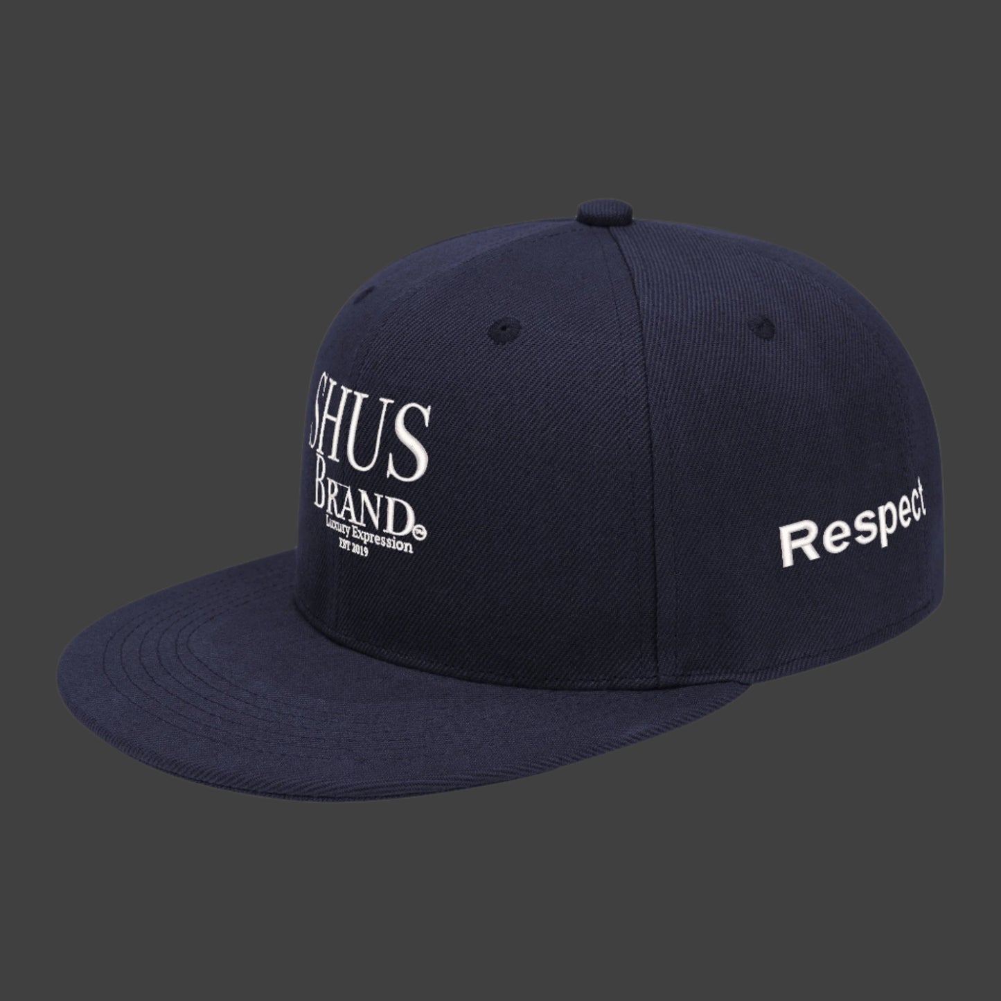 SHUS Brand Luxury Expression All Over Embroidered Hip-hop Hats