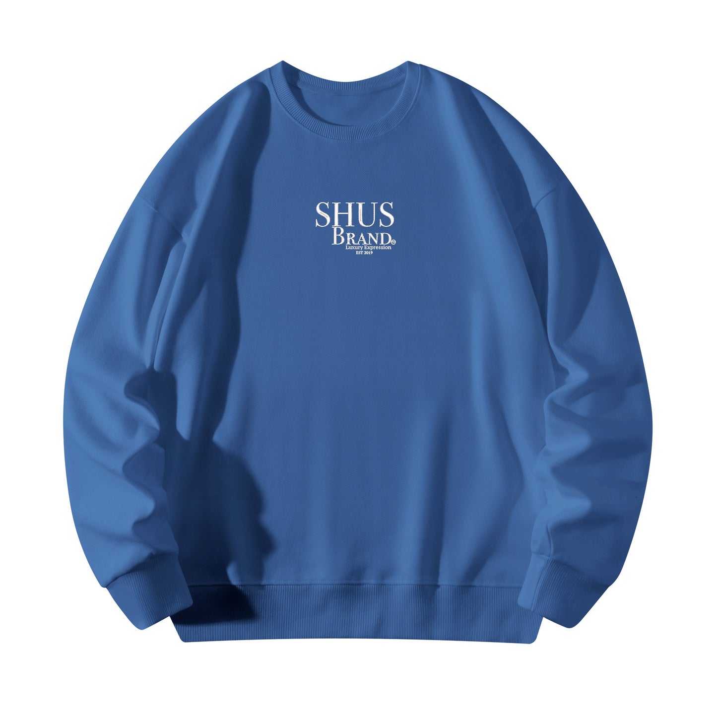 SHUS Brand Luxury Expression Adult Embroidered Pullover Sweater