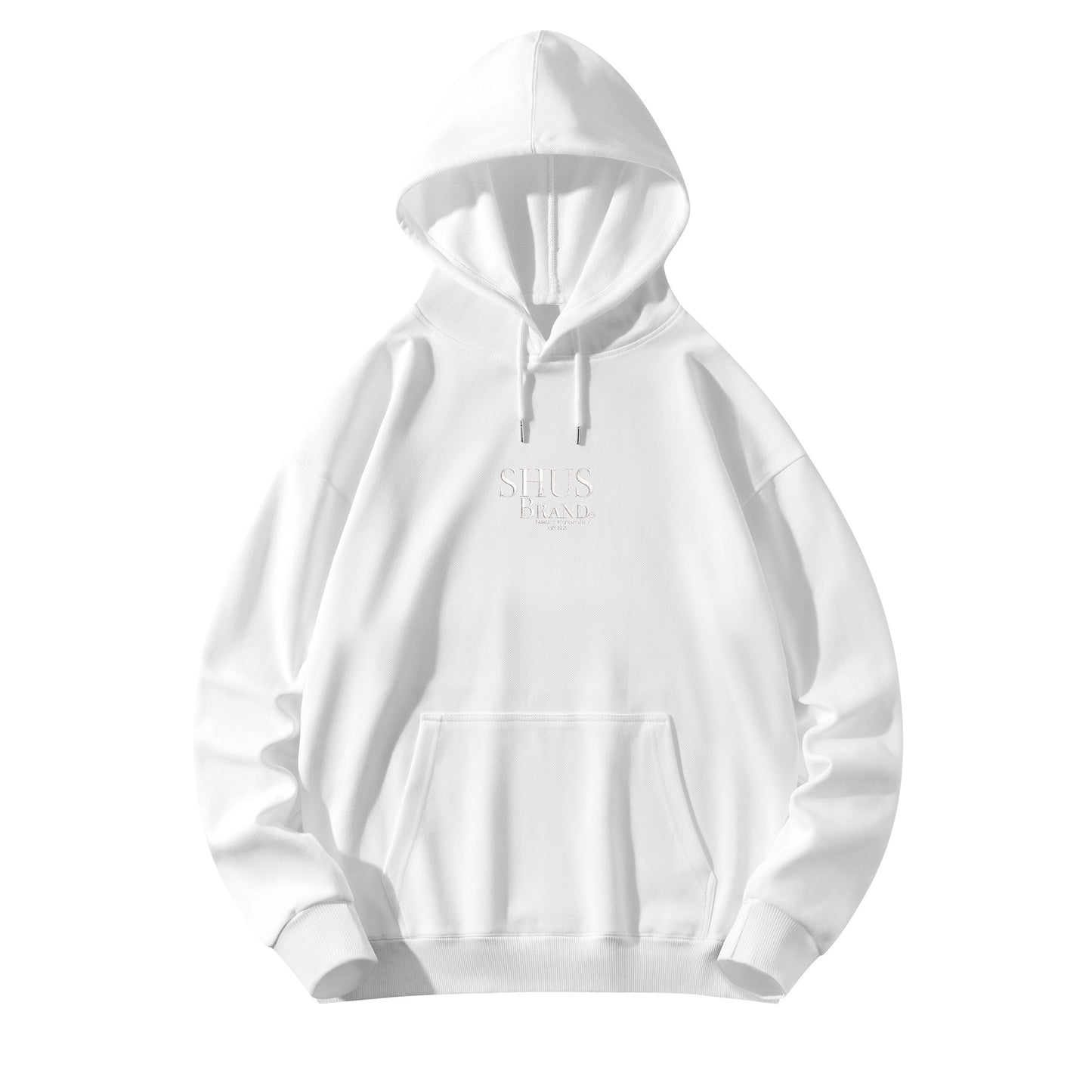 SHUS Brand Luxury Expression Adult Embroidered Pullover Hoodie