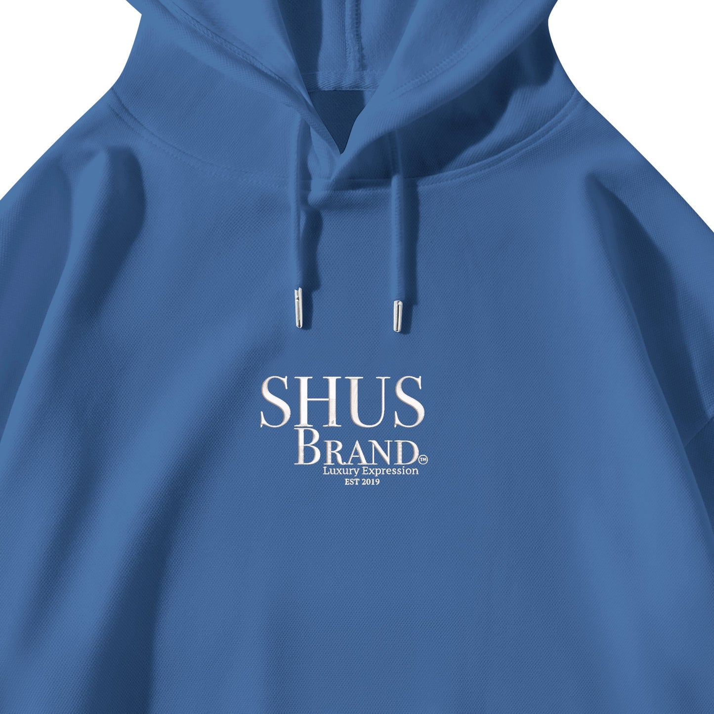 SHUS Brand Luxury Expression Adult Embroidered Pullover Hoodie