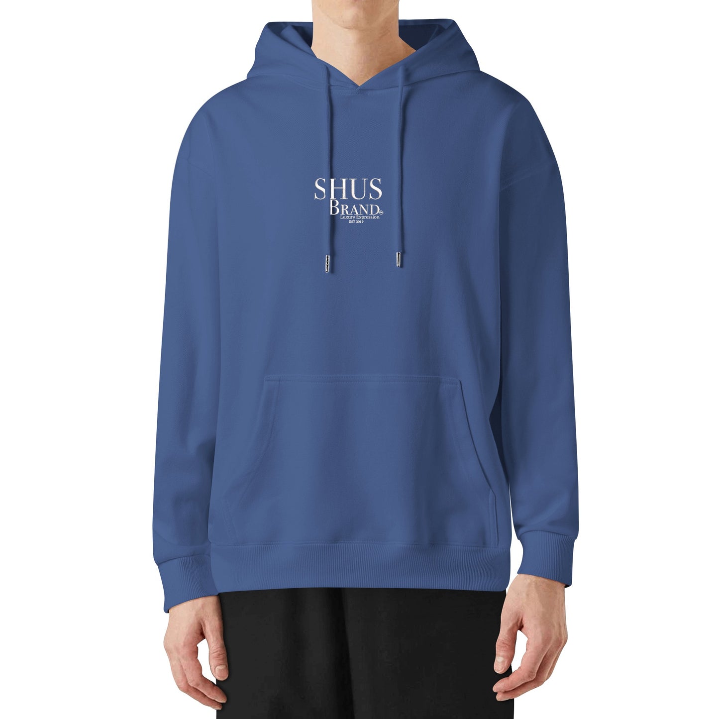 SHUS Brand Luxury Expression Adult Embroidered Pullover Hoodie