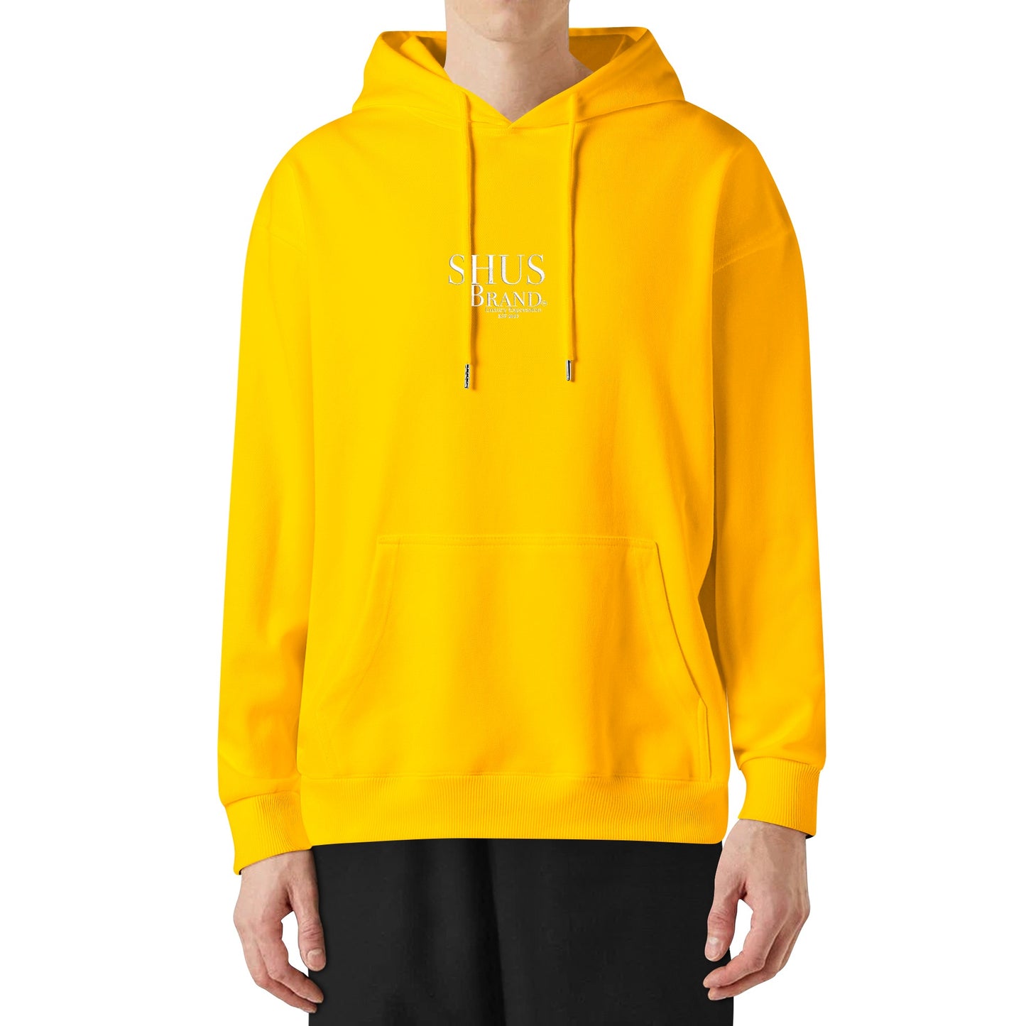 SHUS Brand Luxury Expression Adult Embroidered Pullover Hoodie