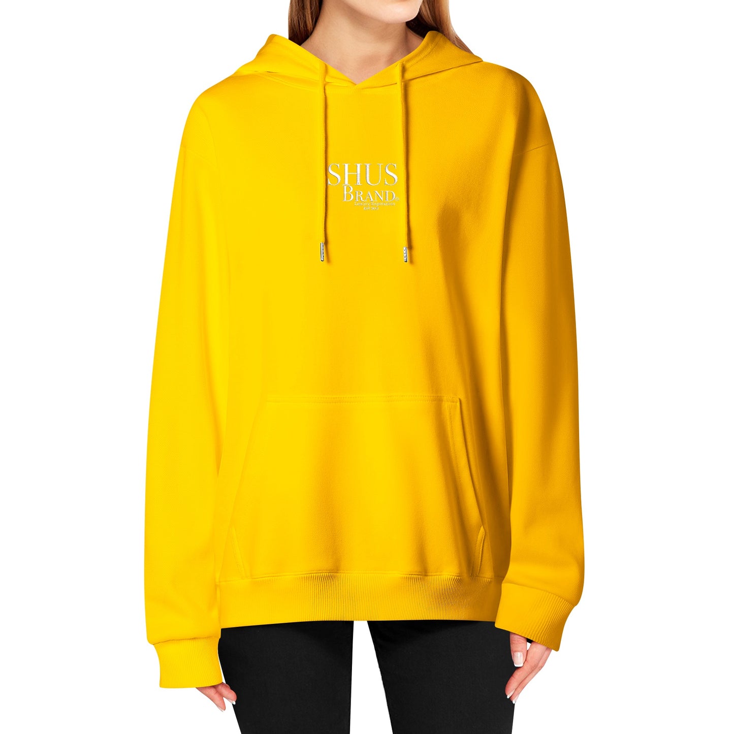 SHUS Brand Luxury Expression Adult Embroidered Pullover Hoodie