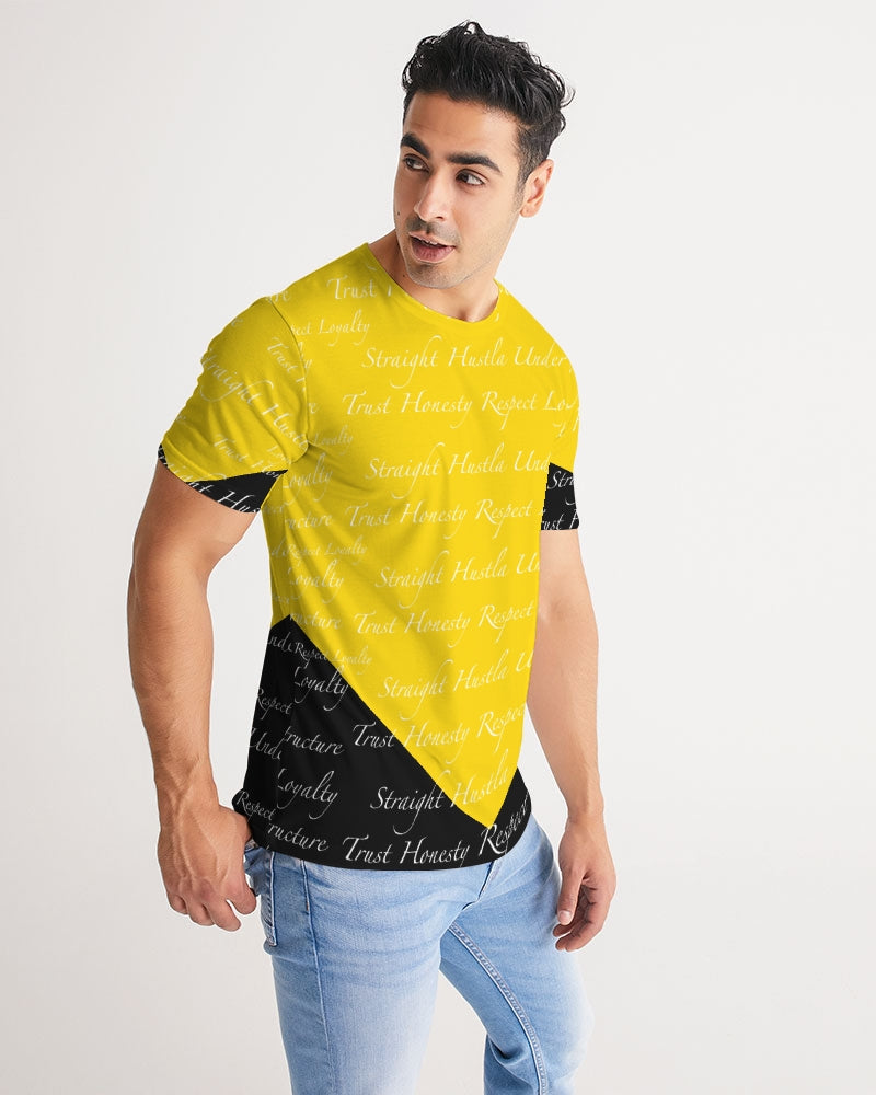 SHUS Brand Dripping Gold luxury Men's Tee