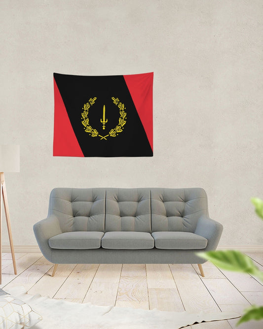 The Black American Heritage flag Luxury Tapestry 60"x51"